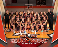 '24-'25 Rocky Grove Jr. High Girls Basketball