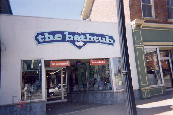 the bath tub
