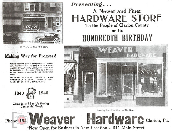 weaver hardware