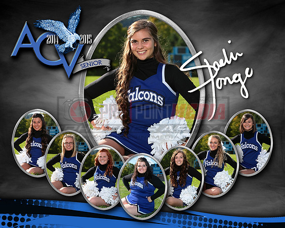 8x10 Senior Sportrait