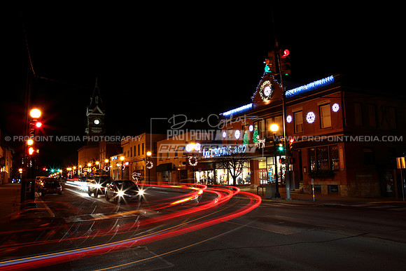 Clarion | Main St. Christmas Light Trails