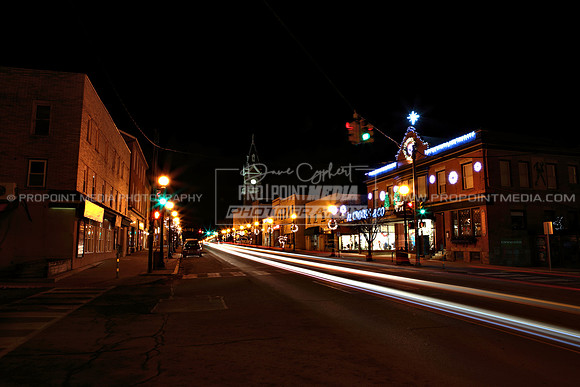 Clarion | Main St. Christmas Light Trails