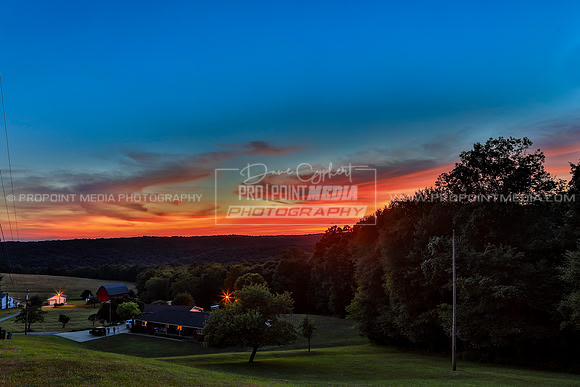 Clarion, PA Sunset