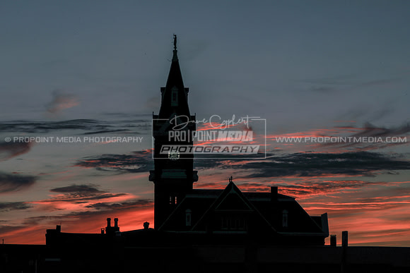Courthouse Sunset