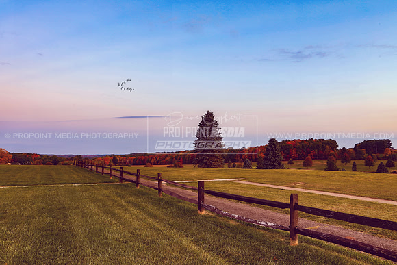 Clarion Oaks Golf Course-October Sunrise
