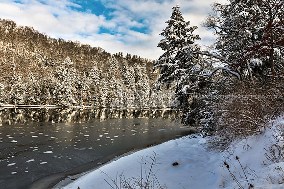 Clarion River Winter