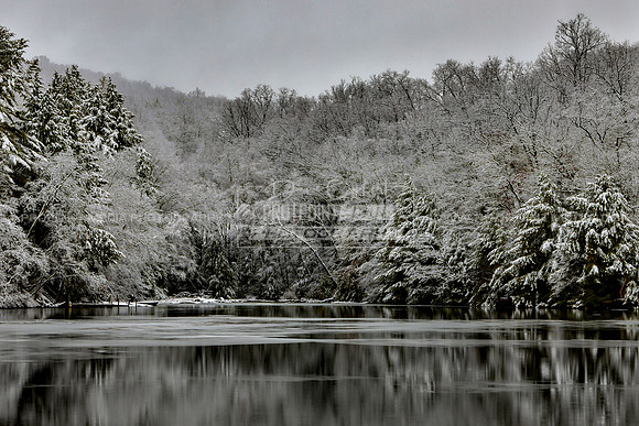 Clarion River Winter Storm