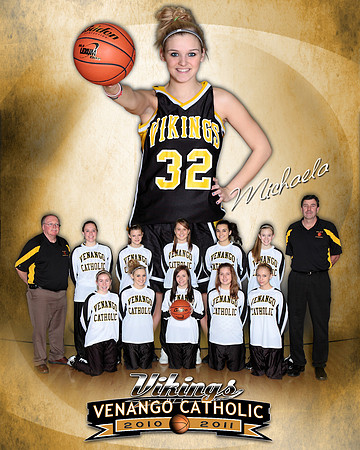 8x10 Team/Player Combo