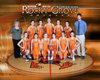 '09-'10 Rocky Grove Jr. High Girls