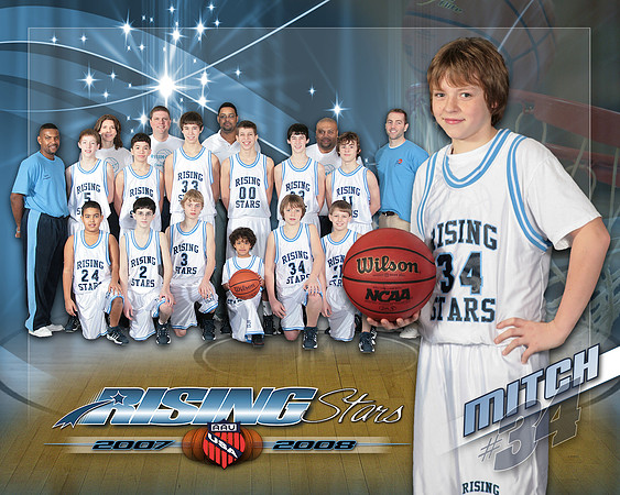 Team/Single Combo available as an 8x10